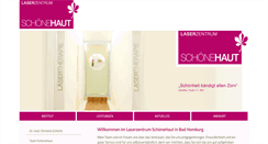 Desktop Screenshot of laserzentrum-bad-homburg.de